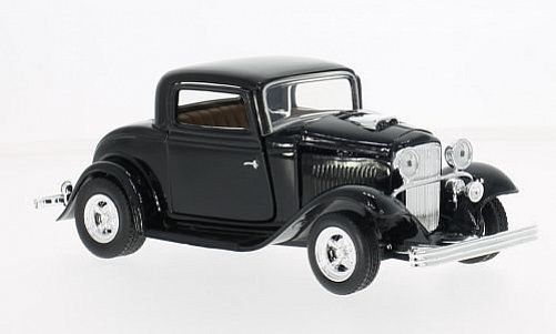 Ford Coupe, schwarz, ohne Schaufenster, 1932